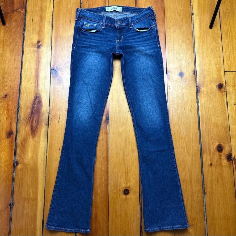 Hollister Dark Blue Flare Jeans